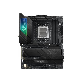 Asus | ROG STRIX X670E-F GAMING WIFI | Processor family AMD | Processor socket AM5 | DDR5 DIMM | Memory slots 4 | Supported hard disk drive interfaces 	SATA