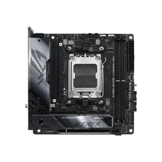 Asus | ROG STRIX X670E-I GAMING WIFI | Processor family AMD | Processor socket AM5 | DDR5 DIMM | Memory slots 2 | Supported hard disk drive interfaces SATA
