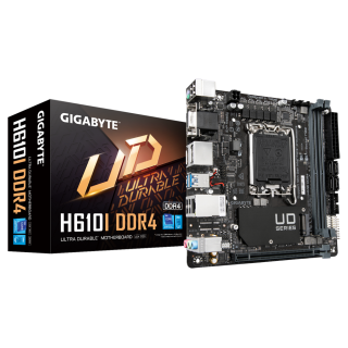 Gigabyte H610I | Processor family Intel | Processor socket LGA1700 | DDR4 DIMM | Supported hard disk drive interfaces M.2