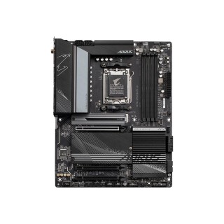 Gigabyte | X670 AORUS ELITE AX 1.0A M/B | Processor family AMD | Processor socket AM5 | DDR5 DIMM | Memory slots 4 | Supported hard disk drive interfaces 	SATA