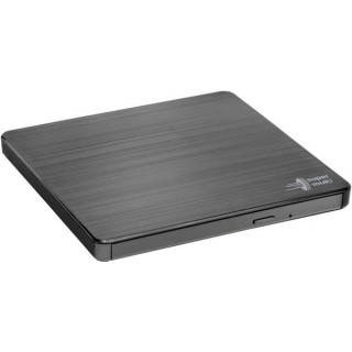 H.L Data Storage | Ultra Slim Portable DVD-Writer | GP60NB60 | Interface USB 2.0 | DVD±R/RW | CD read speed 24 x | CD write speed 24 x | Black | Desktop/Notebook