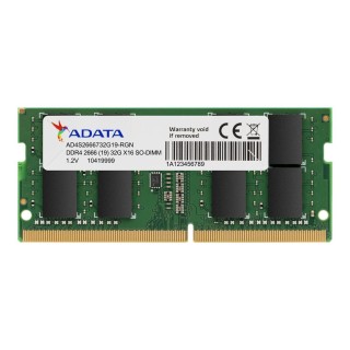 ADATA | 8 GB | SO-DIMM | 2666 MHz | Notebook | Registered No | ECC No