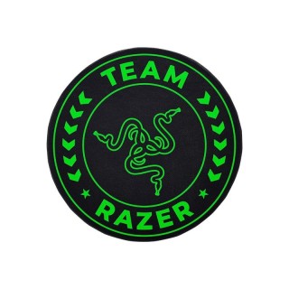 Razer Team Razer Floor Mat 100% Recycled Polyester Velvet/100% Recycled Non-woven Fabric | Floor Rug | Black/Green