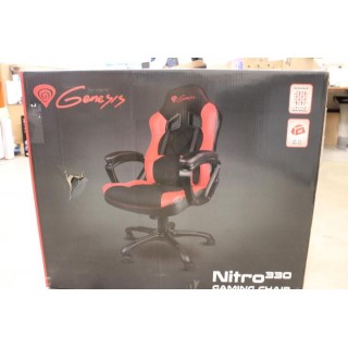 SALE OUT.  | Genesis Gaming chair Nitro 330 | NFG-0752 | Black - red | DAMAGED PACKAGING | DAMAGED PACKAGING