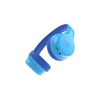 Motorola | Kids Headphones | Moto JR300 | Over-Ear Built-in microphone | Over-Ear | Bluetooth | Bluetooth | Wireless | Blue