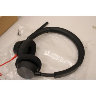 SALE OUT. | Poly | USB-A Headset | Built-in microphone | Yes | Black | DEMO | USB Type-A | Wired | Blackwire 3320