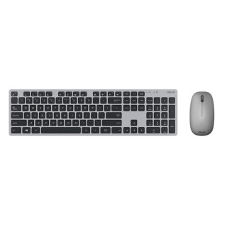 Asus | W5000 | Grey | Keyboard and Mouse Set | Wireless | Mouse included | RU | Grey | 460 g