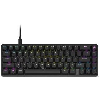 Corsair | K65 PRO MINI RGB | Black | Mechanical Gaming Keyboard | Wired | NA | USB Type-A | 600 g | OPX