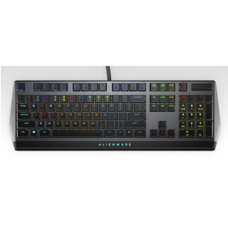 Dell | Alienware Gaming Keyboard | AW510K | Dark Gray | Mechanical Gaming Keyboard | Wired | RGB LED light | EN | English | Numeric keypad