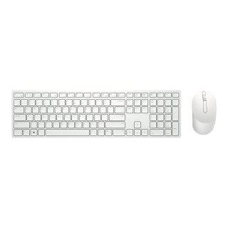 Dell | Keyboard and Mouse | KM5221W Pro | Keyboard and Mouse Set | Wireless | Mouse included | RU | White | 2.4 GHz