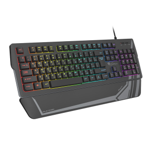 Genesis | Rhod 350 RGB | Black | Gaming keyboard | Wired | RGB LED light | RU | 805 g