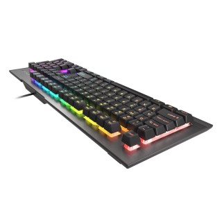 Genesis | Rhod 500 | Silver/Black | Gaming keyboard | Wired | RGB LED light | US