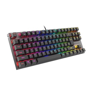 Genesis | THOR 303 TKL | Black | Mechanical Gaming Keyboard | Wired | RGB LED light | US | USB Type-A | 865 g | Replaceable "HOT SWAP" Switches