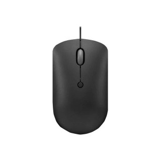 Lenovo | Compact Mouse | 400 | Wired | USB-C | Raven black