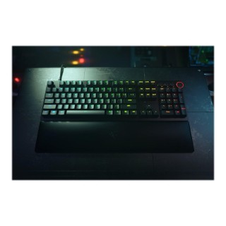 Razer | Huntsman V2 Optical Gaming Keyboard | Gaming keyboard | Wired | RGB LED light | NORD | Black | Numeric keypad | Linear Red Switch
