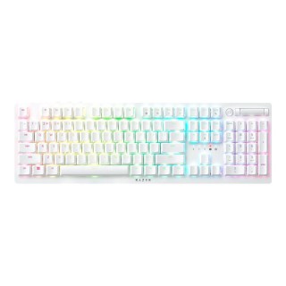 Razer | Optical Gaming Keyboard | Deathstalker V2 Pro | Gaming keyboard | Wireless | RGB LED light | US | White | Purple Switch | Wireless connection