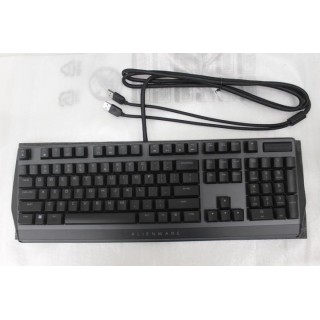 SALE OUT.  | Dell | Alienware Gaming Keyboard | AW510K | Dark Gray | Wired | USB | Mechanical Gaming Keyboard | RGB LED light | EN | USED AS DEMO
