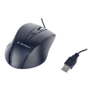 Gembird | Mouse | USB | MUS-4B-02 | Standard | Wired | Black