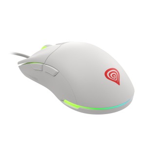 Genesis | Ultralight Gaming Mouse | Krypton 750 | Wired | Optical | Gaming Mouse | USB 2.0 | White | Yes