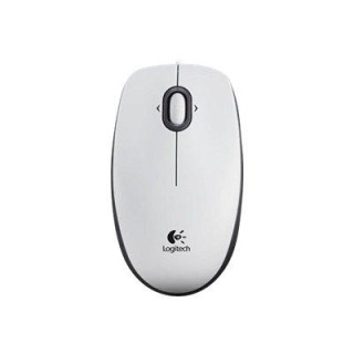 Logitech | B100 | Portable Optical Mouse | White