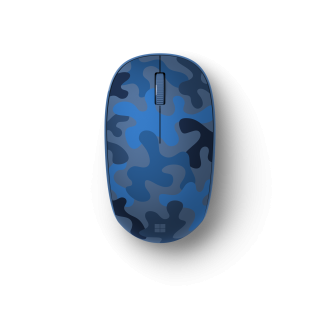 Microsoft | Bluetooth Mouse Camo | 8KX-00027 | Bluetooth mouse | Wireless | Bluetooth 4.0/4.1/4.2/5.0 | Blue