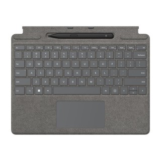 Microsoft | Surface Pro Keyboard Pen 2 Bundle | Compact Keyboard | 8X6-00067 | Platinum | g
