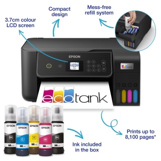 Epson EcoTank | L3280 | Inkjet | Colour | A4 | Wi-Fi | Black
