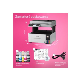 Epson Multifunctional printer | EcoTank L6460 | Inkjet | Colour | 3-in-1 | Wi-Fi | Black and white