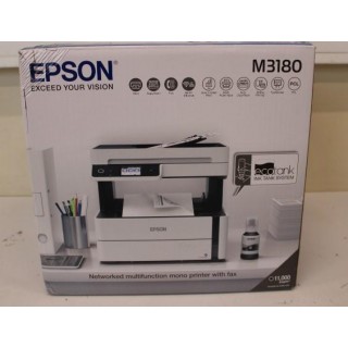 SALE OUT. Epson Multifunctional printer | EcoTank M3180 | Inkjet | Mono | All-in-one | A4 | Wi-Fi | Grey | DAMAGED PACKAGING | Epson Multifunctional printer | EcoTank M3180 | Inkjet | Mono | All-in-one | A4 | Wi-Fi | Grey | DAMAGED PACKAGIN