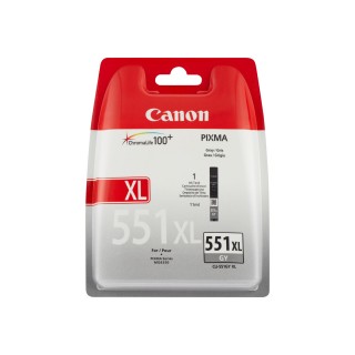 Canon CLI-551XL GY Grey Ink Cartridge | Canon CLI-551GYXL | Ink tank | Grey