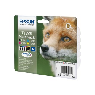 Epson T1285 Mpack | Ink Cartridge | Black