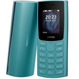 Nokia | 105 (2023) TA-1557 | Cyan | 1.8 " | TFT LCD | Dual SIM | Mini Sim | 3G | USB version microUSB | 1000 mAh