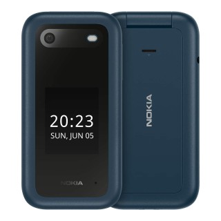 Nokia | 2660 Flip | Yes | Unisoc | Blue | 2.8 " | TFT LCD | 0 GB | Dual SIM | Nano-SIM | Bluetooth | 4.2 | Main camera 0.3 MP | Secondary camera  MP | 1450  mAh