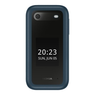 Nokia | 2660 Flip | Blue | 2.8 " | TFT LCD | 240 x 320 | Unisoc | 0.128 GB | Dual SIM | Nano-SIM | Yes | Main camera 0.3 MP | Secondary camera  MP | 1450  mAh | Bluetooth | 4.2
