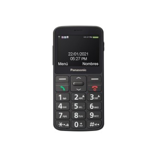 Panasonic | KX-TU160 | Easy Use Mobile Phone | Black | 2.4 " | TFT-LCD | MB | MB | Bluetooth | USB version USB-C | Built-in camera | Main camera 0.3 MP | mAh