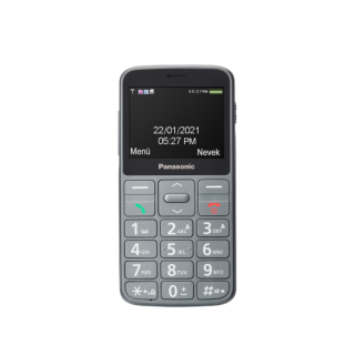 Panasonic | KX-TU160 | Easy Use Mobile Phone | Grey | 2.4 " | TFT-LCD | MB | MB | Bluetooth | USB version USB-C | Built-in camera | Main camera 0.3 MP | mAh