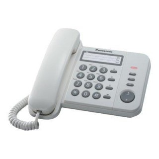 Panasonic | Corded Phone | KX-TS520FXW | White