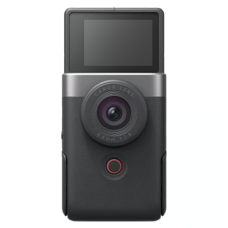 Canon | Vlogging Kit (SIP) | PowerShot V10 SL | Compact camera | 20.9 MP | Optical zoom 0x x | Digital zoom 3x x | Display diagonal 2 " | Wi-Fi | Video recording | Lithium-ion | Silver
