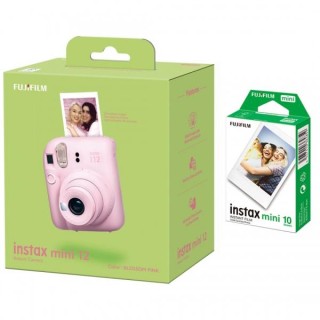 Fujifilm | Instax Mini 12 Camera + Instax Mini Glossy (10pl) | MP | Blossom Pink | x | 800