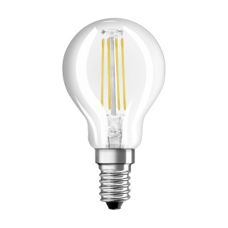 Osram Parathom Classic P Filament 40 non-dim 4W/827 E14 bulb | Osram | Parathom Classic P Filament | E14 | 4 W | Warm White