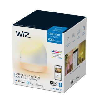 WiZ | Smart WiFi Squire Table Lamp | 9 W | 2200-6500 K