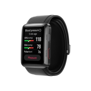 Watch D Molly-B19 (51mm) | Smart watch | NFC | GPS (satellite) | AMOLED | Touchscreen | 1.64” | Waterproof | Bluetooth | Graphite Black
