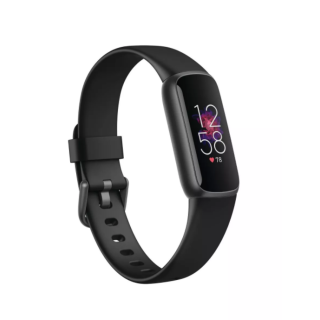 Fitbit | Luxe | Fitness tracker | Touchscreen | Heart rate monitor | Activity monitoring 24/7 | Waterproof | Bluetooth | Black/Black