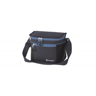 Outwell Coolbag Petrel S Dark Blue 6 L Shoulder strap can be adjusted into a carry handle Large U-shape top opening Hook and loop compression straps for small pack size when not in use External front zip pocket Internal lid mesh pockets des