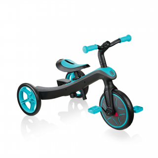 Globber | Teal | Tricycle and Balance Bike | Explorer Trike 2in1