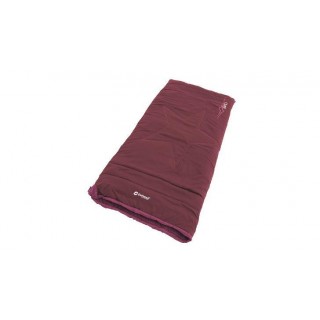 Outwell | Champ Kids Deep Red | Sleeping Bag | 150 x 70 cm | 2 way open