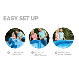 Intex | Easy Set Pool | Blue