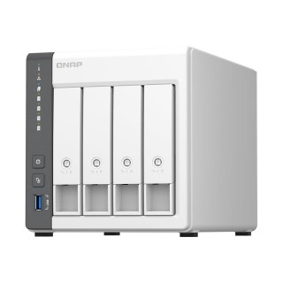 QNAP | 4 Bay ARM | TS-433-4G | Cortex-A55 | ARM 4-core | Processor frequency 2.0 GHz | 4 GB | On board (non-expandable)