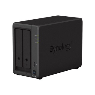 Synology DS723+ 2-bay/AMD Ryzen R1600/2-core 2.6 (base)/3.1 (turbo) GHz/2GB DDR4/2 x 3.5"xHot swap/2x1GbE/1xUSB3.2/eSATA/RAID 0