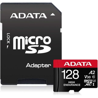 Adapter | ADATA | AUSDX128GUI3V30SHA2-RA1 Memory Card | 128 GB | MicroSDXC | Flash memory class 10